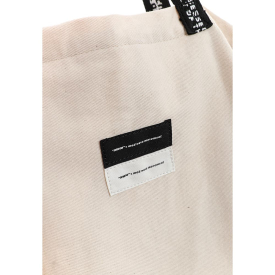 MWM Τσάντα ώμου Teddy Bear Denim Tote Bag